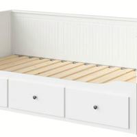divano letto matrimoniale legno bianco