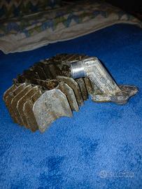 testata motore Garelli e collettore di aspirazione