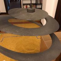 Lampadario nero moderno