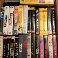 60 video cassette VHS collezione film