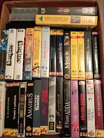 60 video cassette VHS collezione film