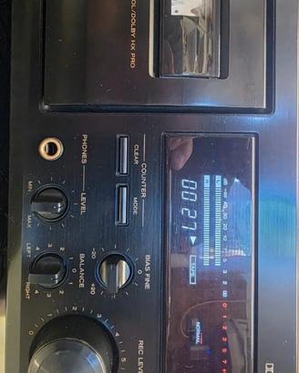 piastre casette aiwa ad wx 737 teach v 1050
