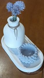 Tris Decorativo Moderno Fatto a Mano