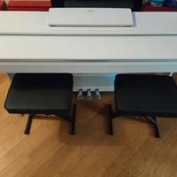 Yamaha YDP145 Arius White Pianoforte digitale