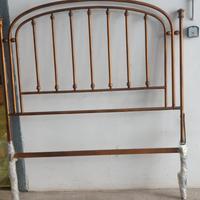 letto anni 70 in ferro