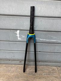 Forcella in carbonio  passaggio cavi interni