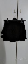 Minigonna / pantaloni Nera S 