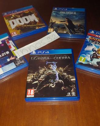 L'Ombra della Guerra+Final Fantasy+ DOOM + Altri 2