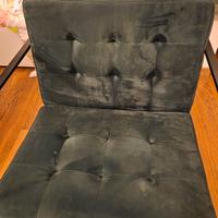 Poltrone velluto verde