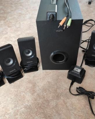 Impianto audio tv  dolby + sub perfetti