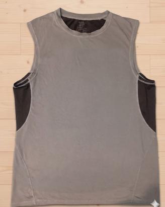 Canotta Sportiva Meet You - Grigio/Nero