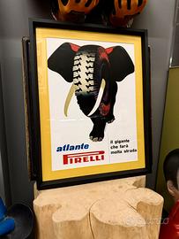 Armando Testa per Pirelli locandina Pubblicitaria