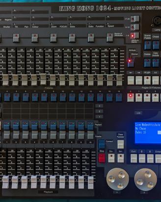 Kingkong DMX 1024 Console luci DMX a 1024 canali