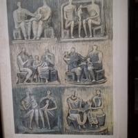 5 LITOGRAFIE di Henry Moore