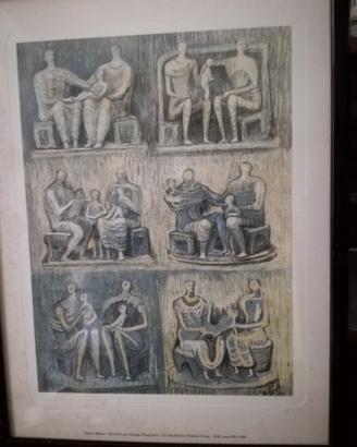 5 LITOGRAFIE di Henry Moore