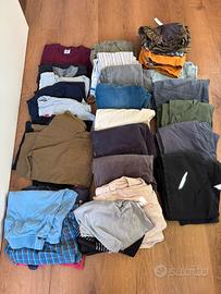 Lotto misto uomo con maglione lana e cachemire