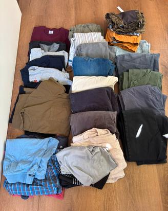 Lotto misto uomo con maglione lana e cachemire