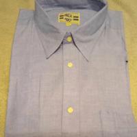 Camicia in jeans 100% cotone taglia XXL