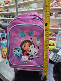 zaino asilo gabby con trolley 