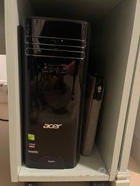 SET COMPLETO PC ACER ASPIRE + Monitor Hp 24 +Casse