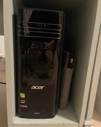 SET COMPLETO PC ACER ASPIRE + Monitor Hp 24 +Casse