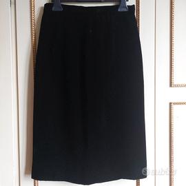 gonna in velluto originale Valentino TG 44