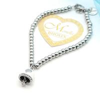 Bracciale donna campanellino campanella acciaio