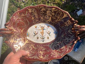 Centro tavola ceramica - la Colonnata Sesto Fioren