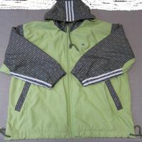 Giacca a Vento Adidas Vintage anni '90 Verde Lime