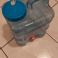 Tanica acqua con rubinetto 10 lt