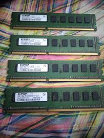 Ram 8Gb DDR3 PCL3 12800 1600 per Hp Z420