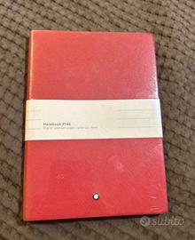 Montblanc notebook Rosso a righe
