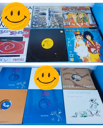 dischi vinile musica anni 90 