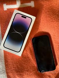 Iphone 14 pro viola  128 gb