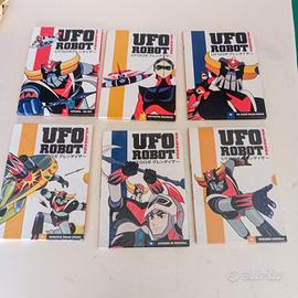 Lotto 6 Dvd Ufo Robot Goldrake (2014) RCS Gazzetta