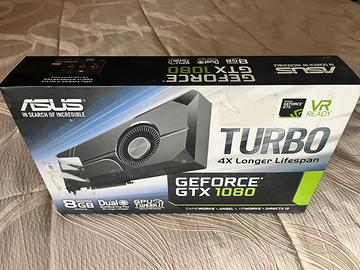 Scheda  Grafica Asus NVIDIA GeForce GTX 1080 TURBO