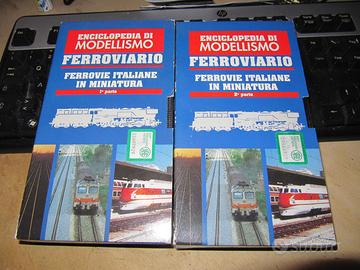 2 VHs Enciclopedia modellismo ferroviario