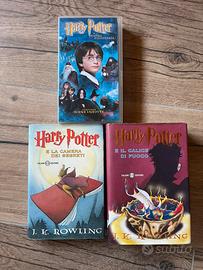 Libri e VHS Harry Potter