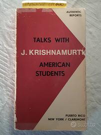 Krishnamurti J. talks with american students 1968