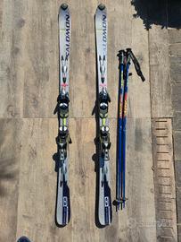 Sci Salomon SuperAxe 10 Pilot 170 Attacchi S912Ti
