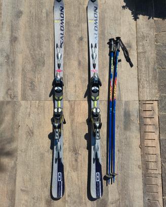 Sci Salomon SuperAxe 10 Pilot 170 Attacchi S912Ti