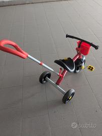 Bici per bambino con leva accompagnatore