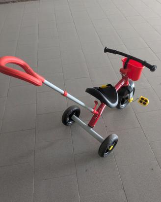Bici per bambino con leva accompagnatore