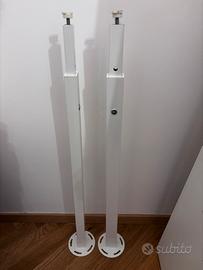 2 gambe del tavolo regolabili