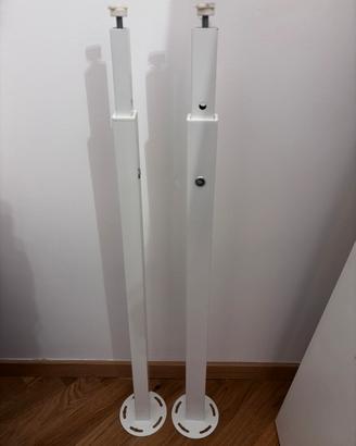 2 gambe del tavolo regolabili