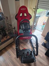 postazione Sim Racing Logitech G29