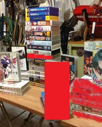 Lotto VHS Cartoni Animati Anime Originali