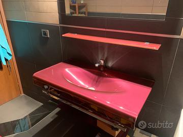 Set lavandino mensola e specchio