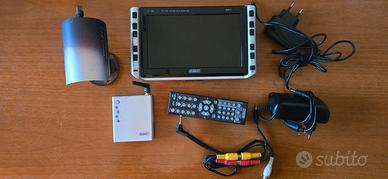 Kit videosorveglianza senza fili GBC e TV Lcd 7"