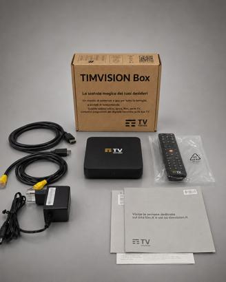 Decoder TIMVISION Box Android TV 4K - Modello UZW4
